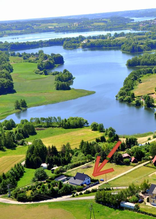 Dom Z Widokiem Na Jezioro I Domek Nad Jeziorem Lapalice ภายนอก รูปภาพ